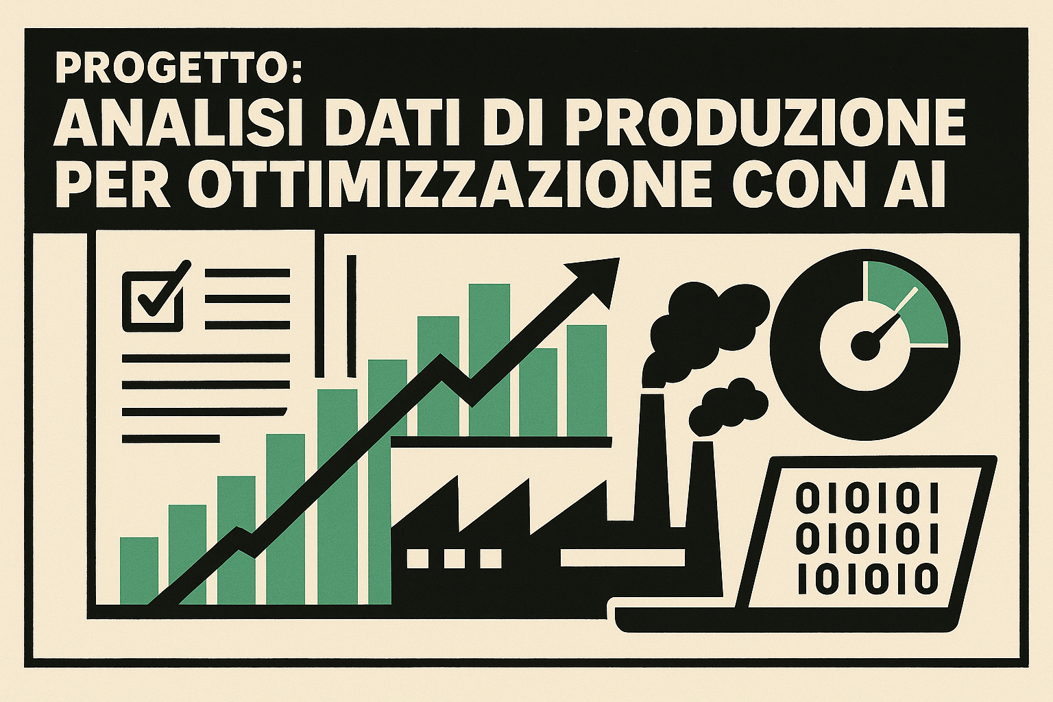 Analisi Dati di Produzione per Ottimizzazione con AI